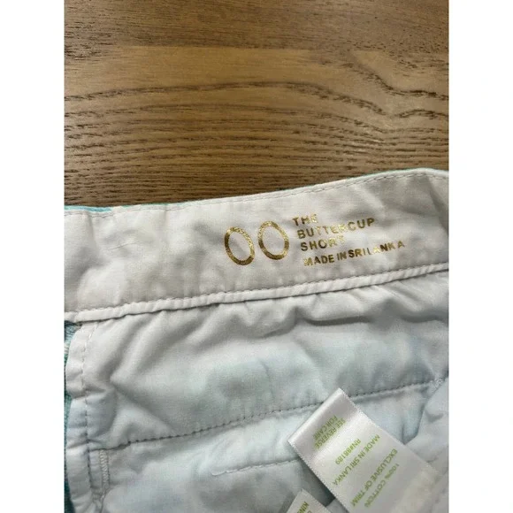 Lilly Pulitzer Buttercup Shorts Scalloped Hem Floral Print Size 00 - Picture 2 of 4